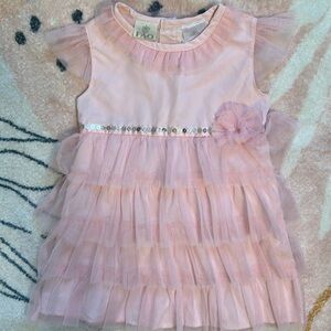 Super cute, pink FAO Beand Dress - size 24 months